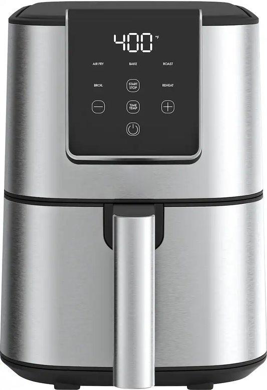 4-qt. Touchscreen Slim Air Fryer - Oatmilk