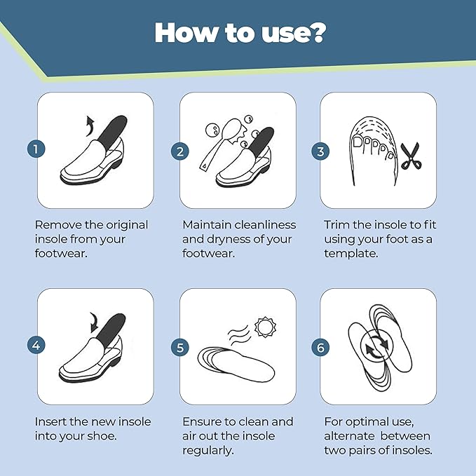 Magnetic insoles 41-46